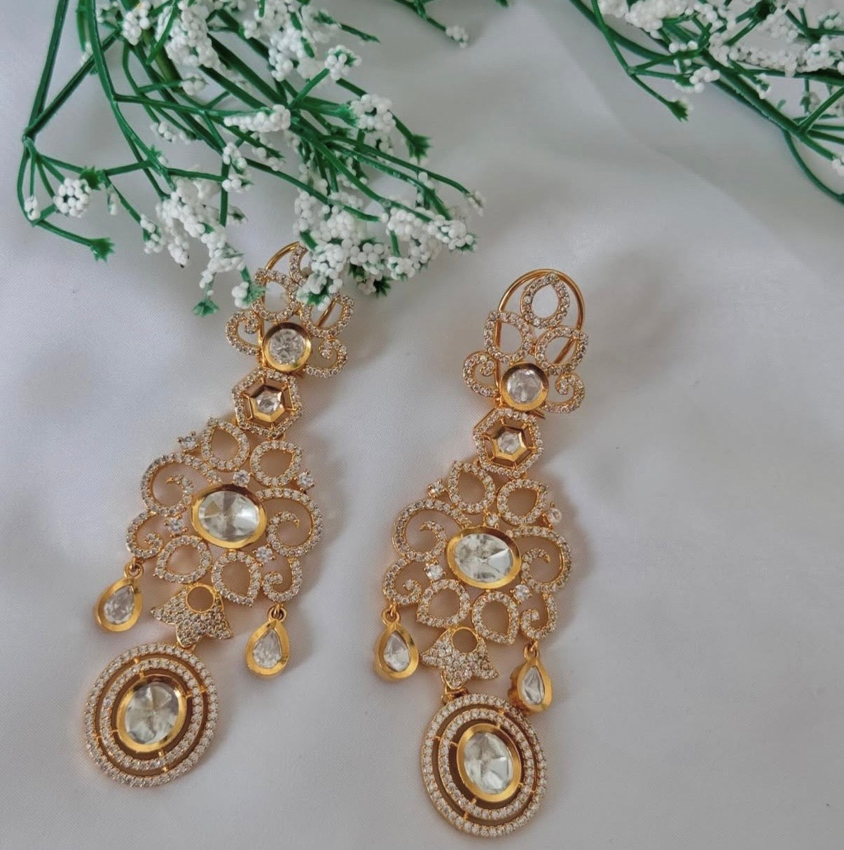 Uncut Kundan Bridal Set