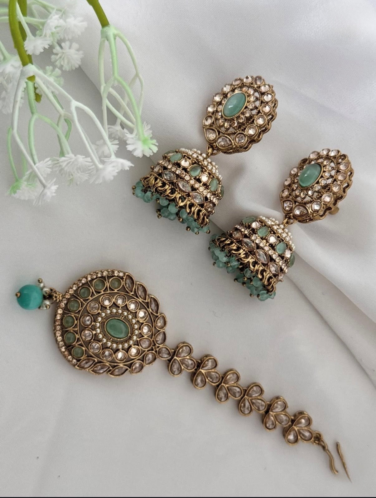 Mint Polki Necklace