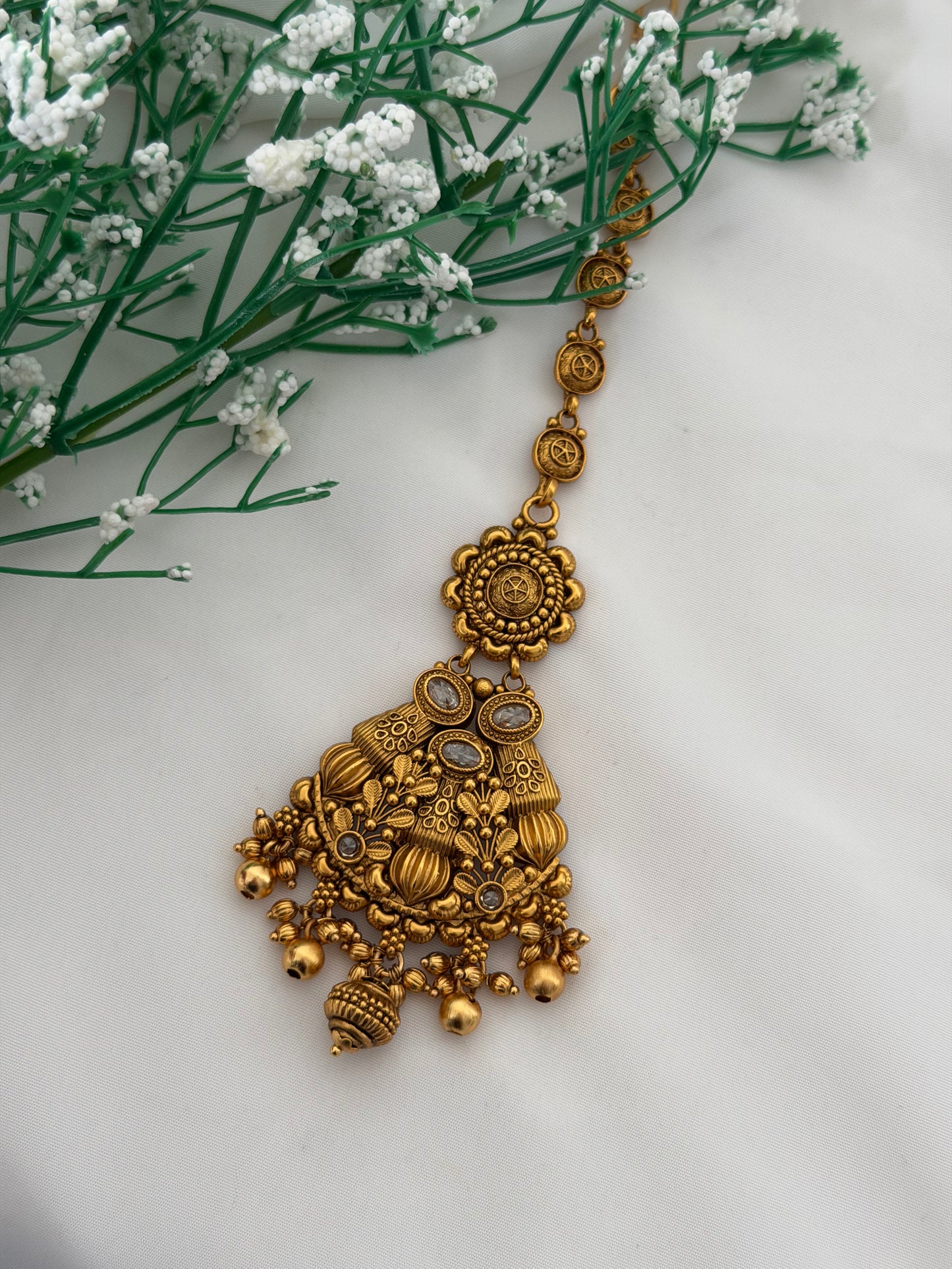 Aria Gold Plated Bridal Set