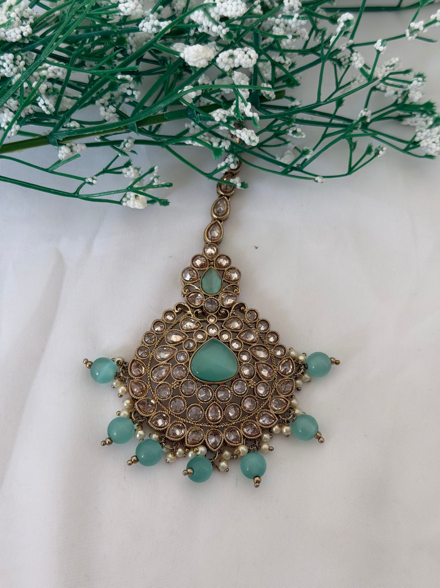 Mint Green Bridal Set