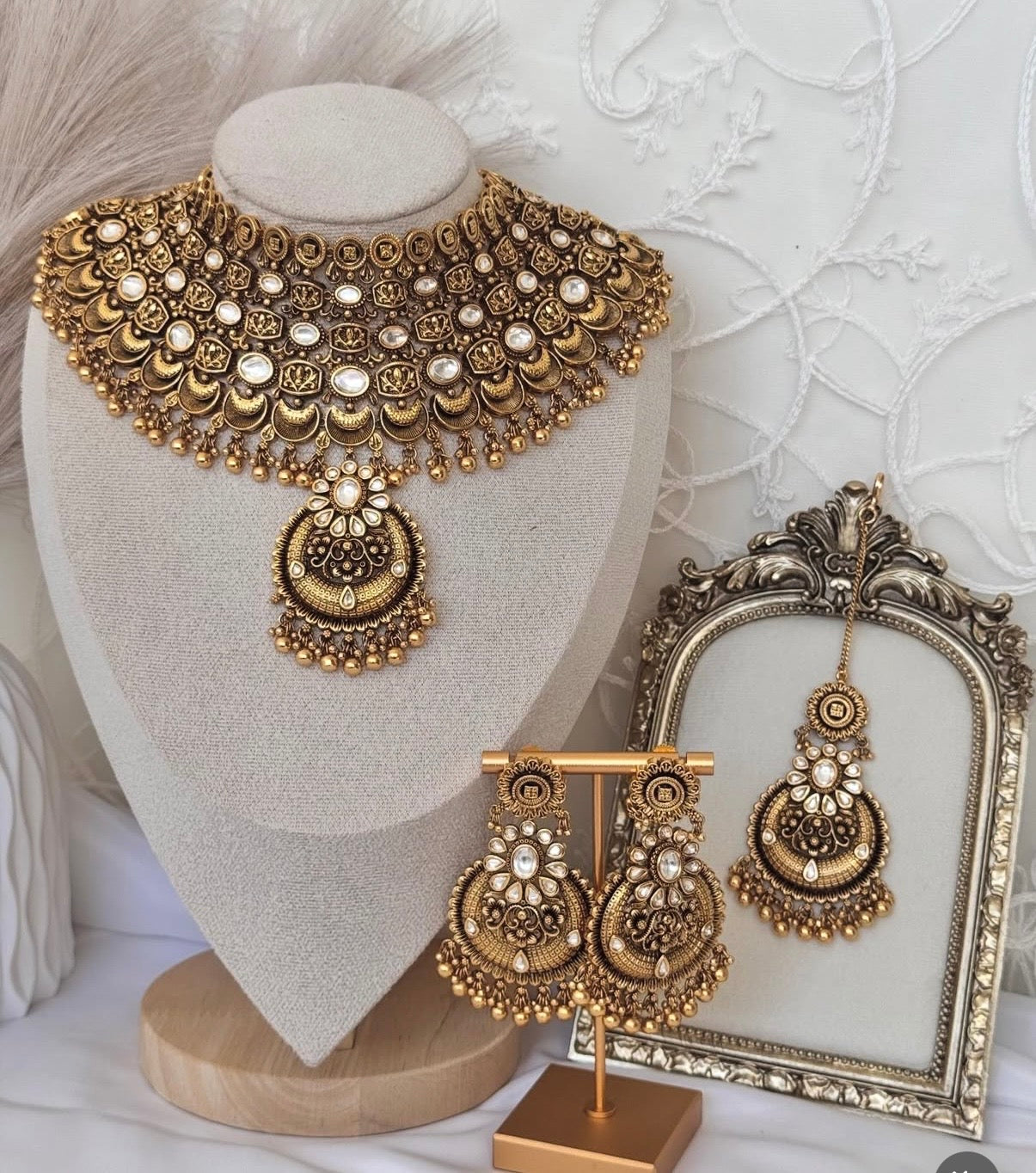 Gold Plated Bridal Set