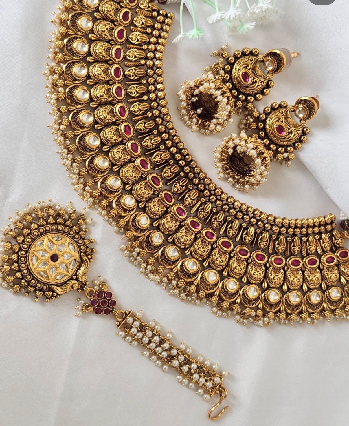 Gold Plated Bridal Set