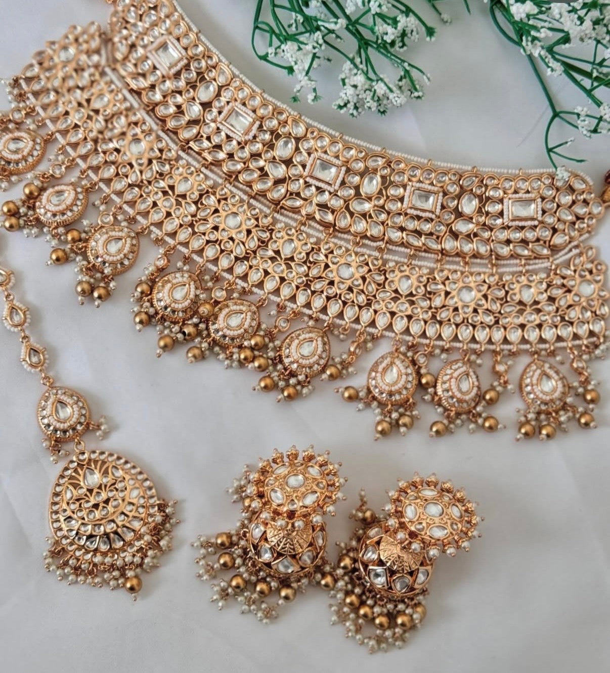 Alia Uncut Kundan Bridal Set