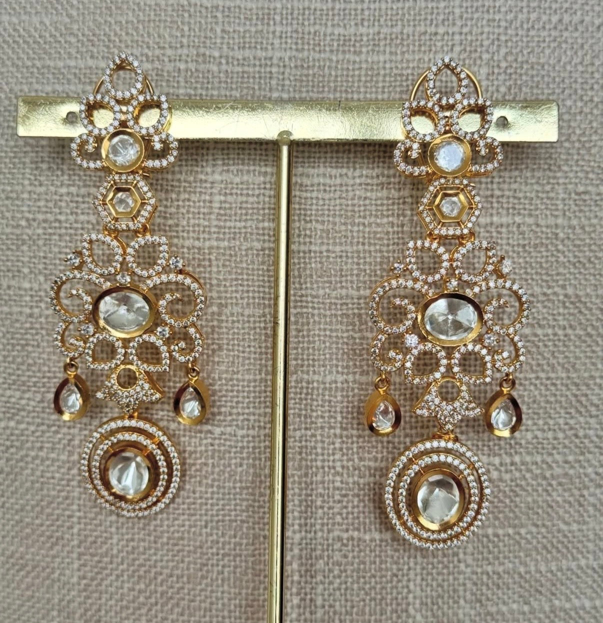 Uncut Kundan Bridal Set