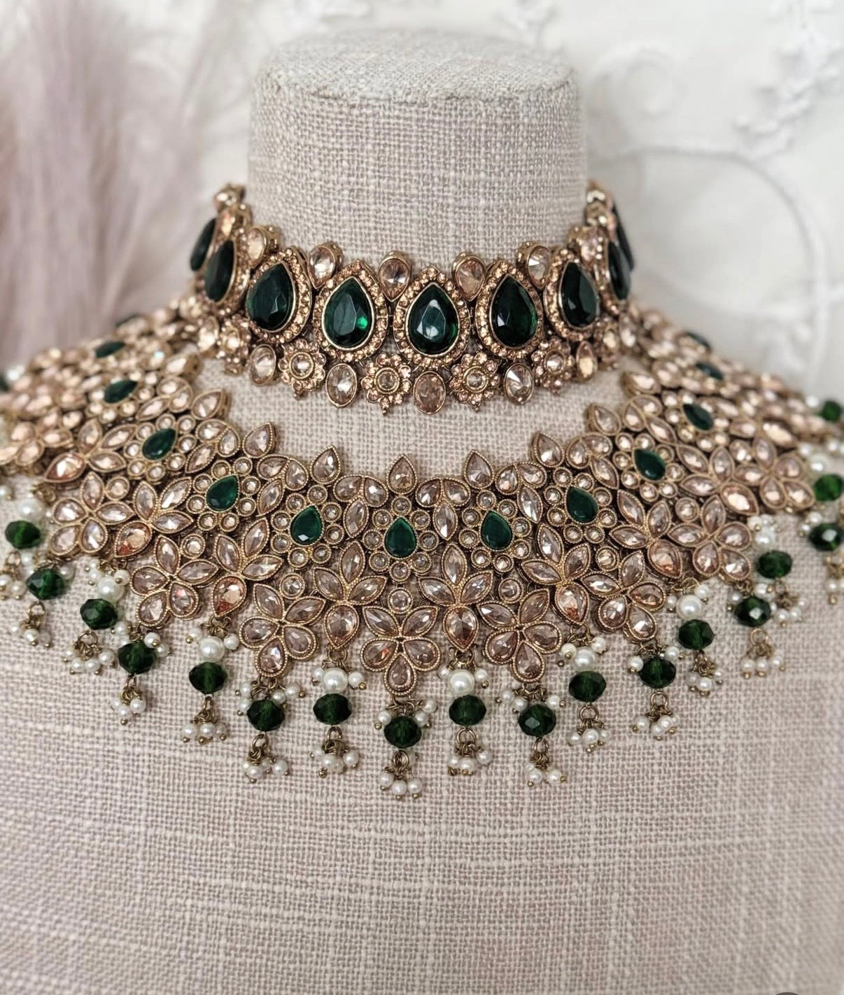Polki Semi Bridal Set