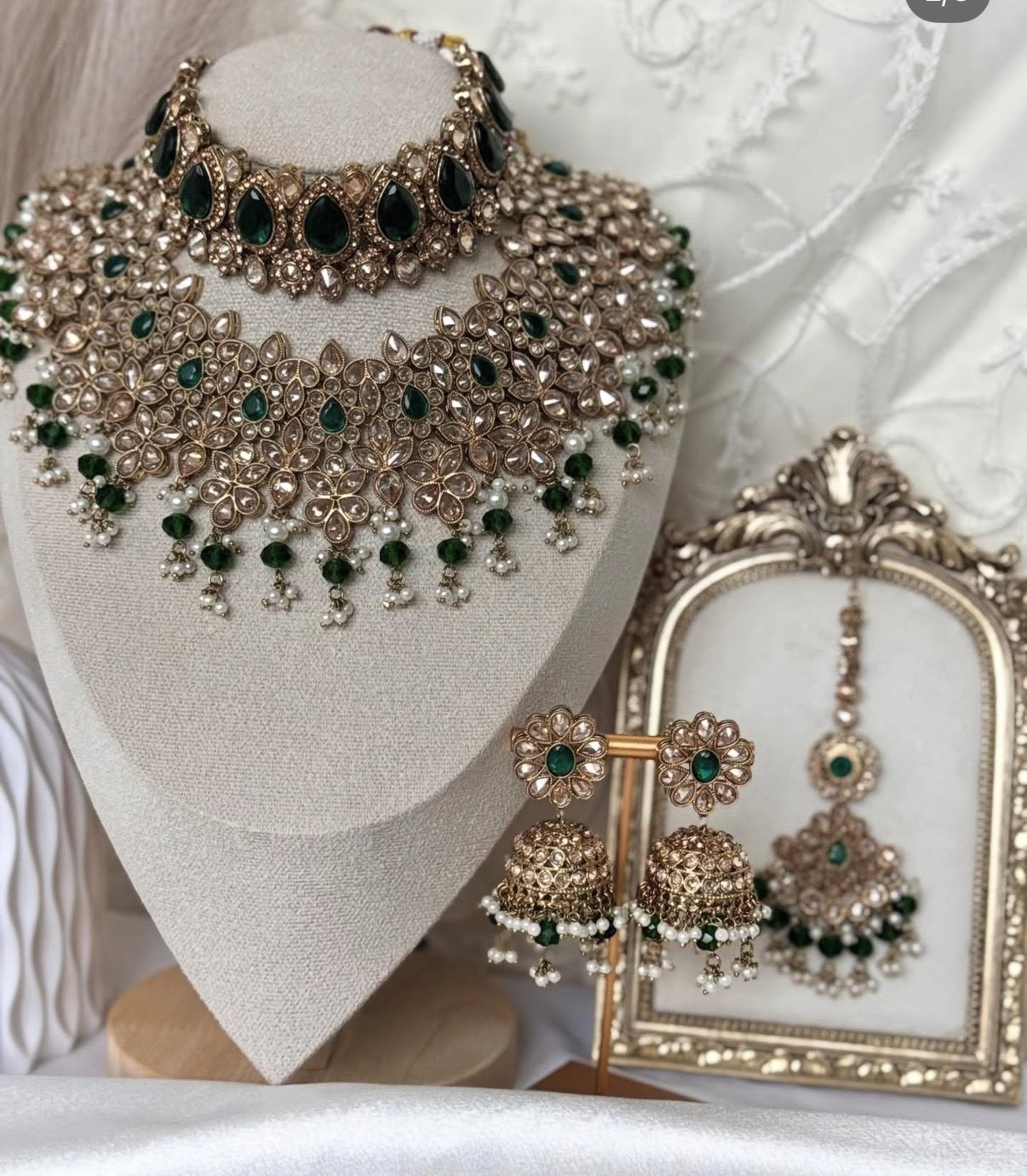 Polki Semi Bridal Set