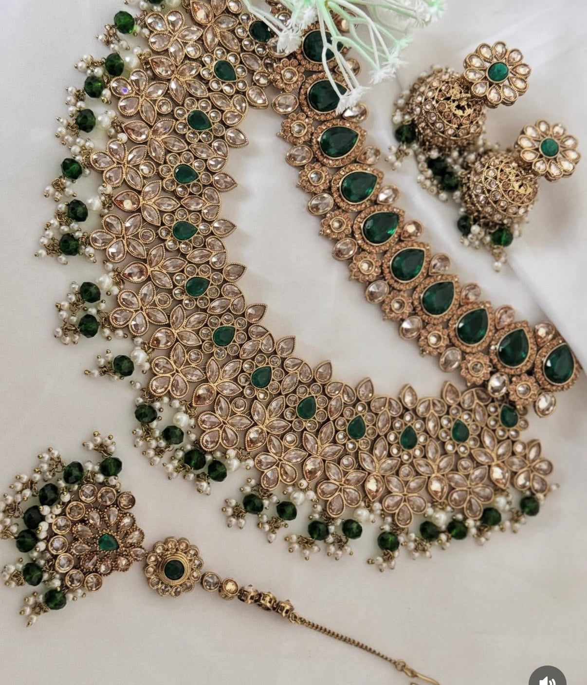 Polki Semi Bridal Set