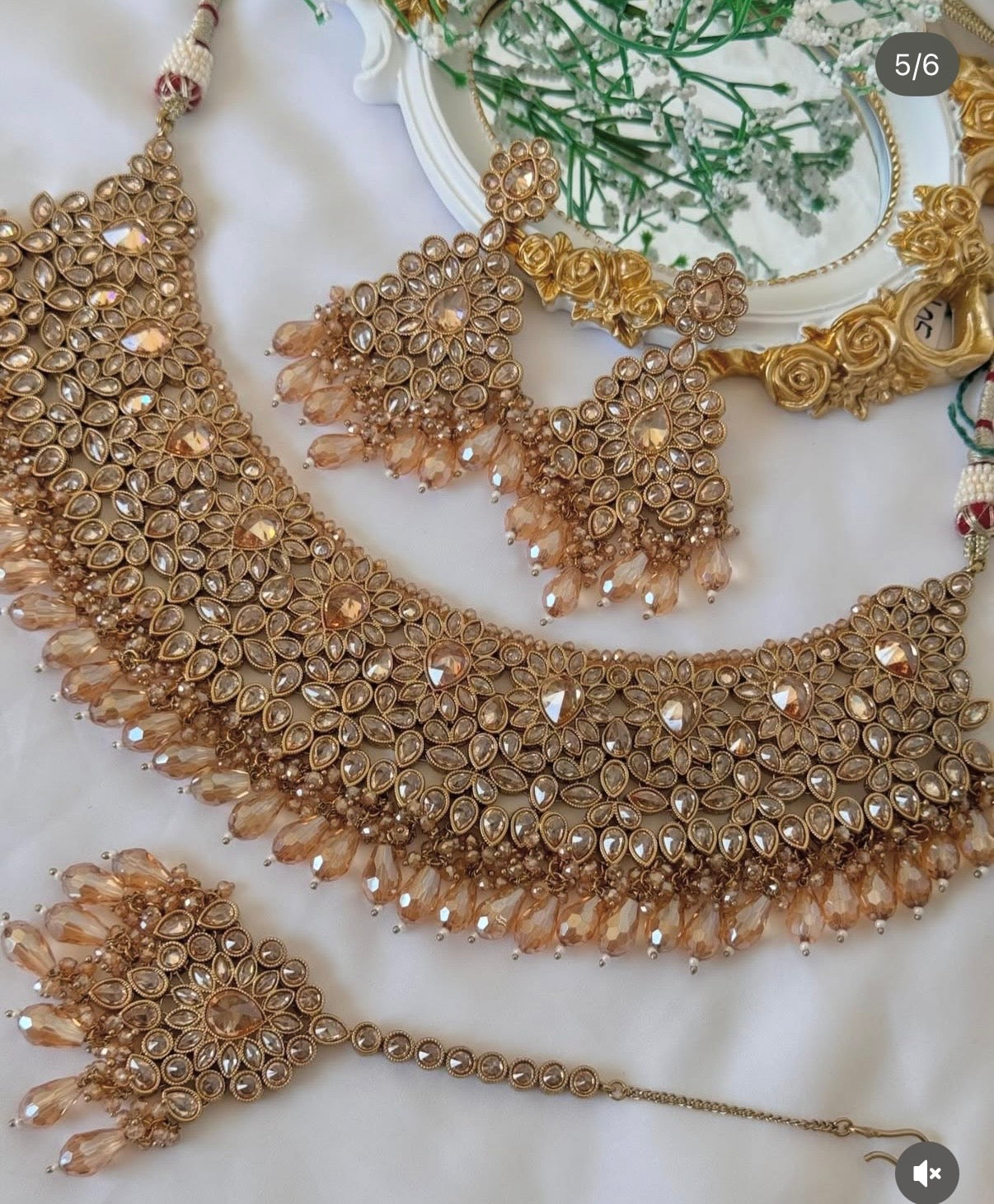 Polki Semi Bridal Set