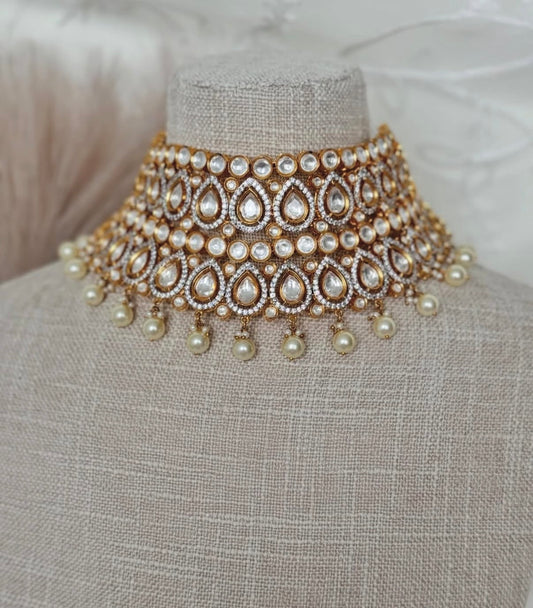 Moissanite Choker Set