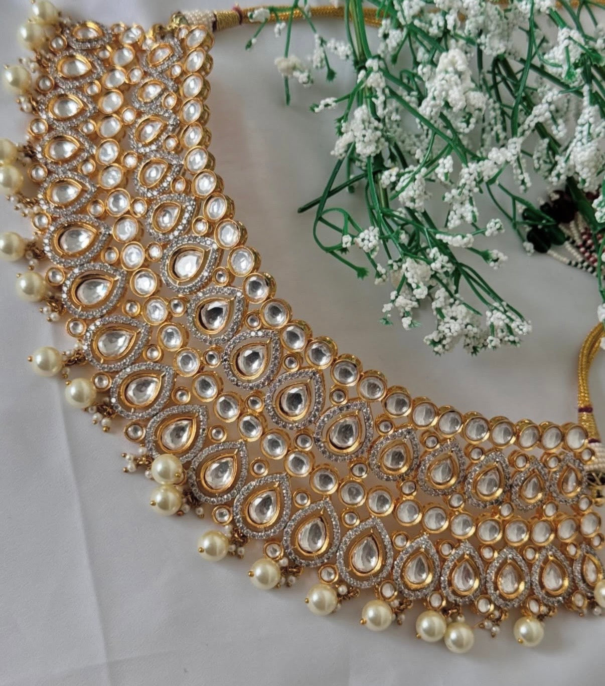 Moissanite Choker Set