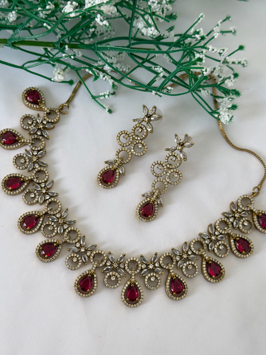 Kiara AD Necklace Set