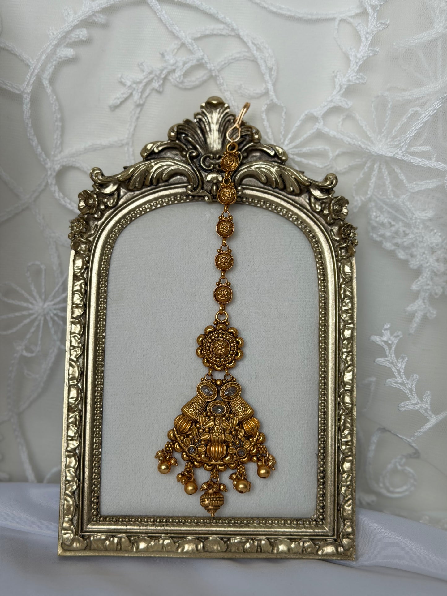 Aria Gold Plated Bridal Set