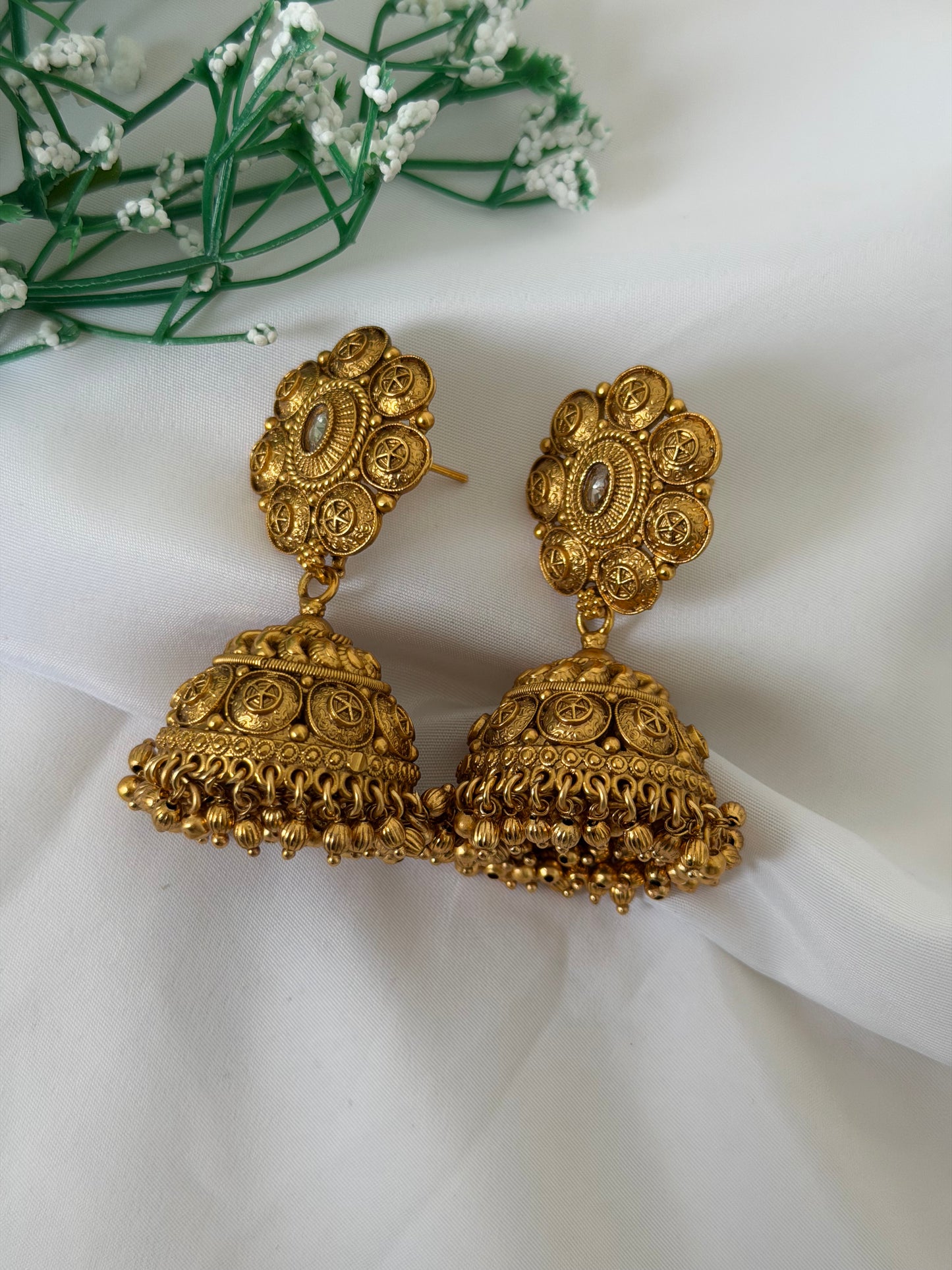 Aria Gold Plated Bridal Set