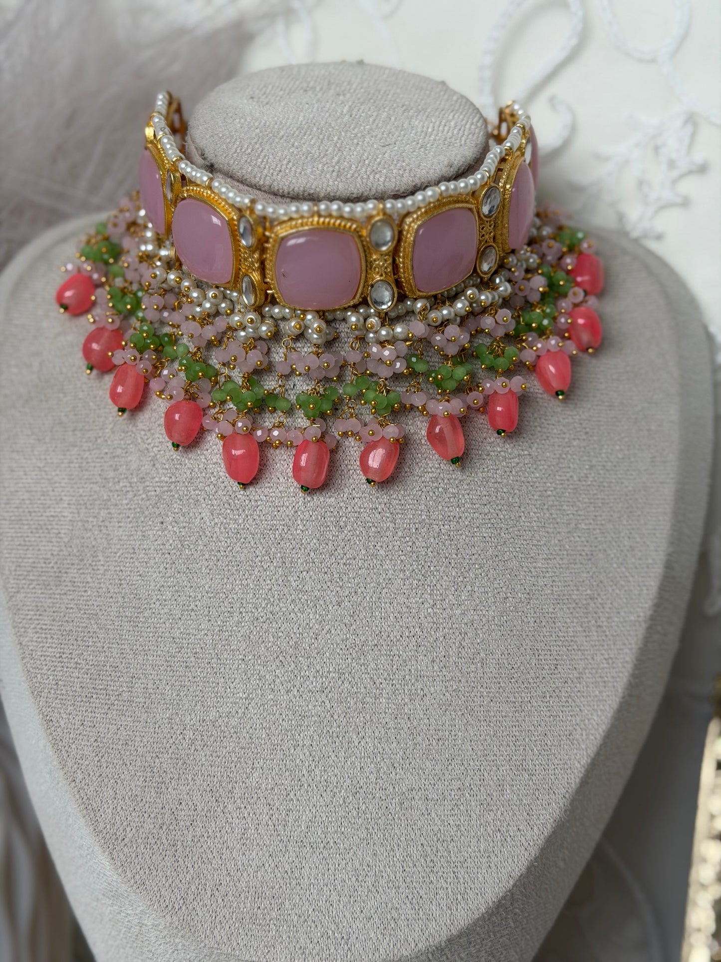 Pink Choker Set