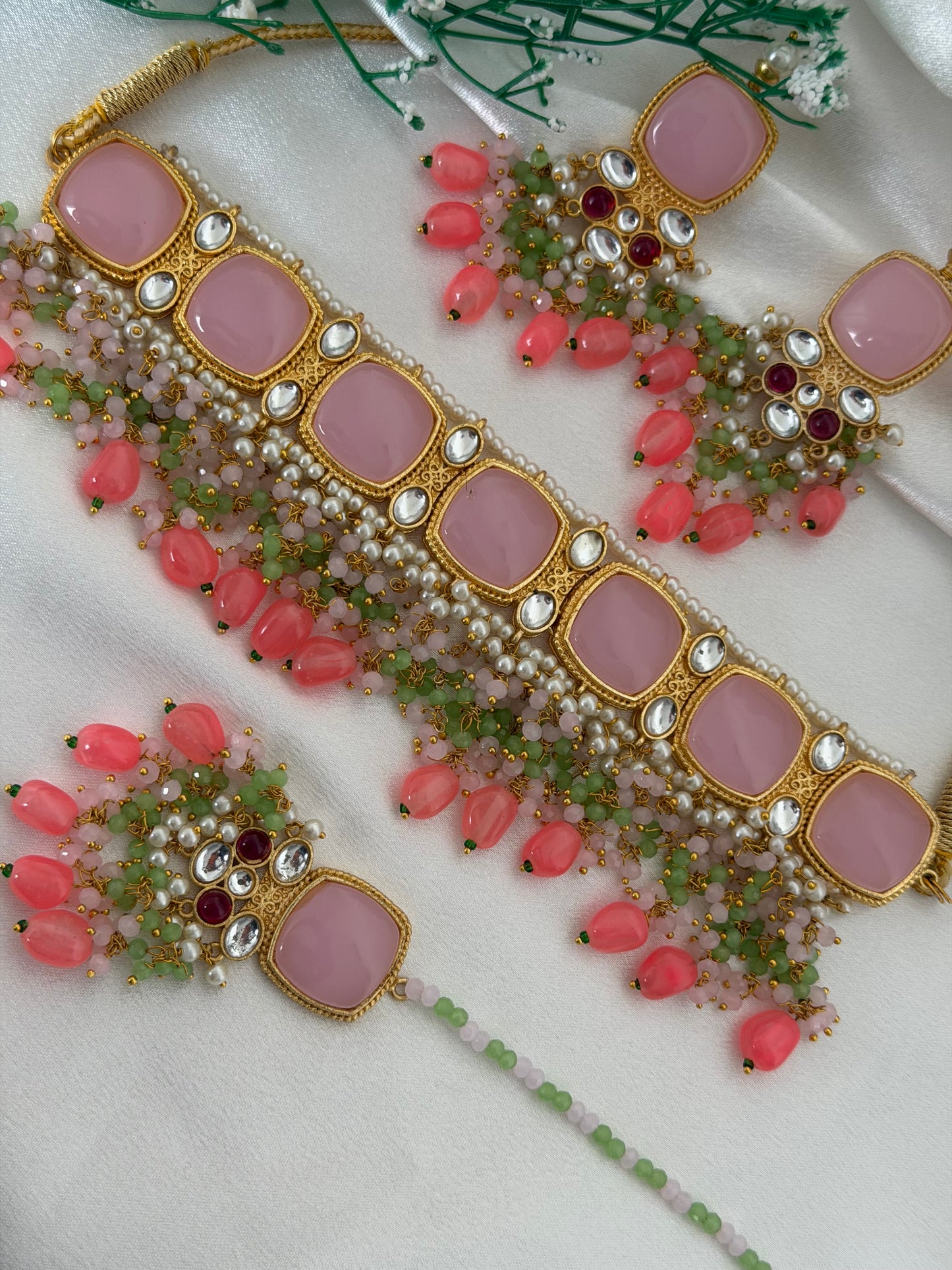 Pink Choker Set