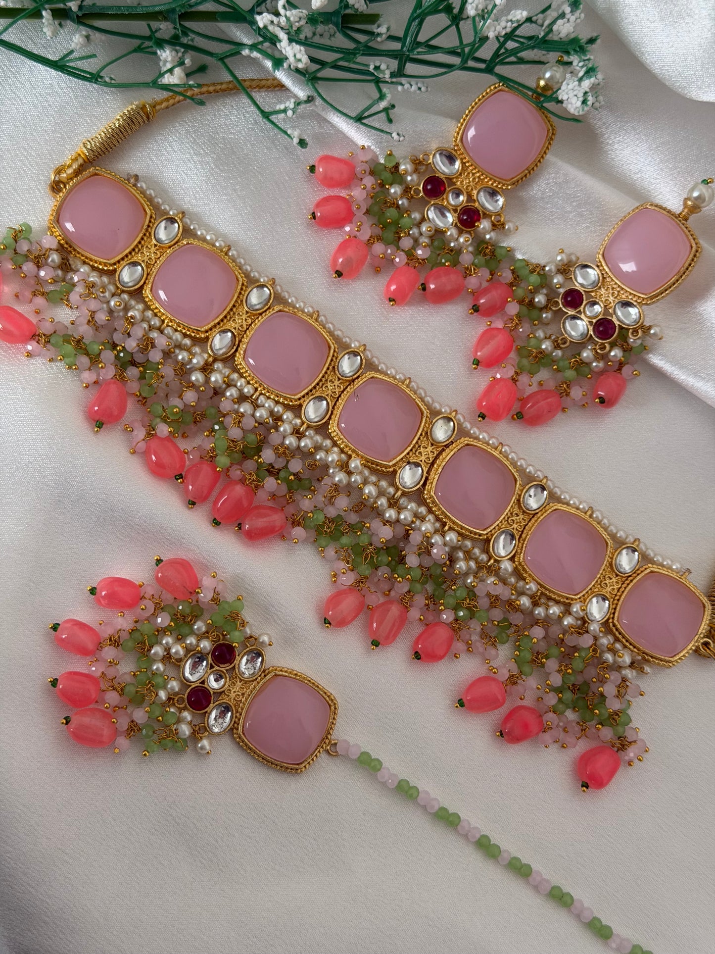 Pink Choker Set