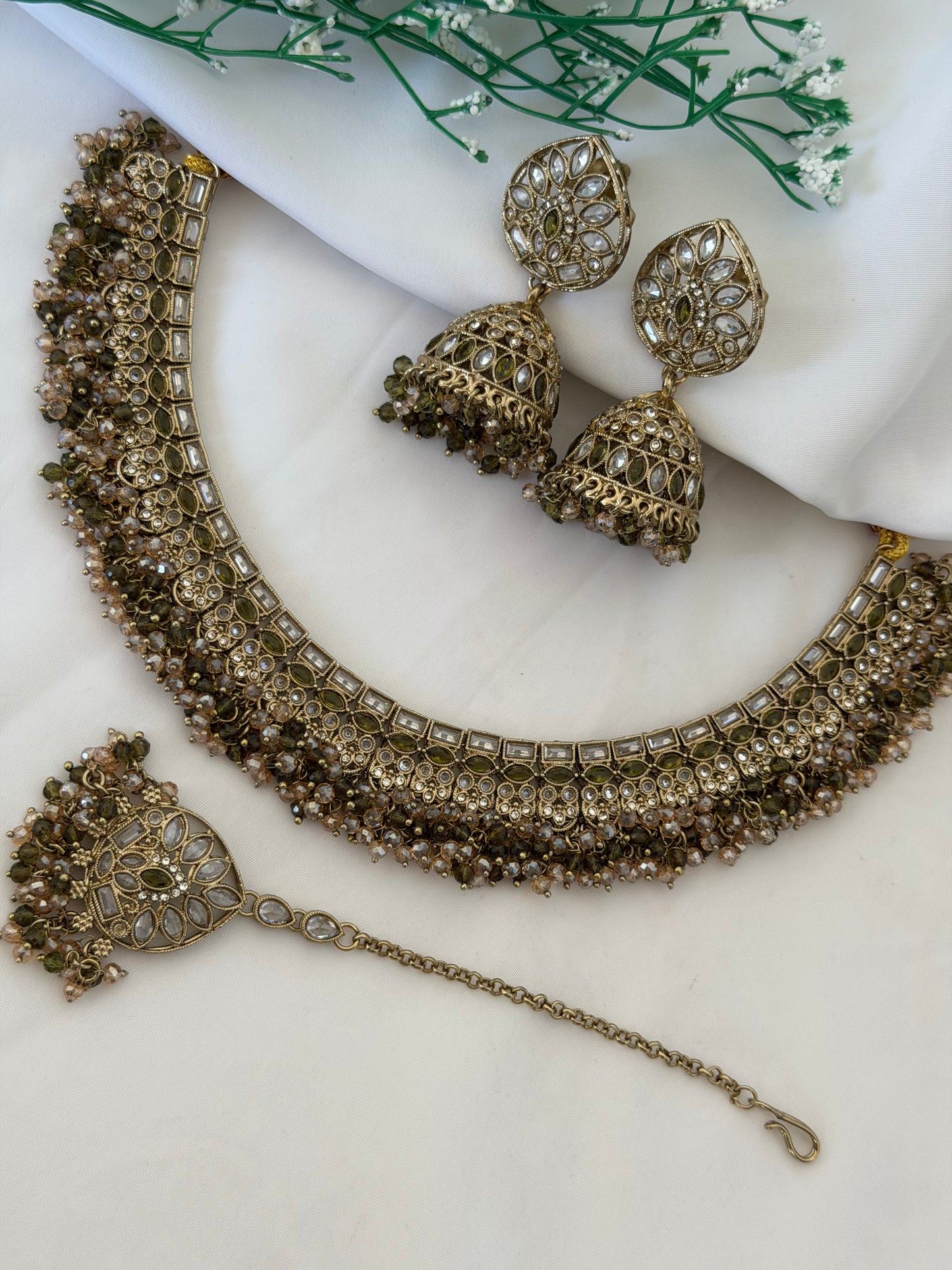 Polki Necklace Set