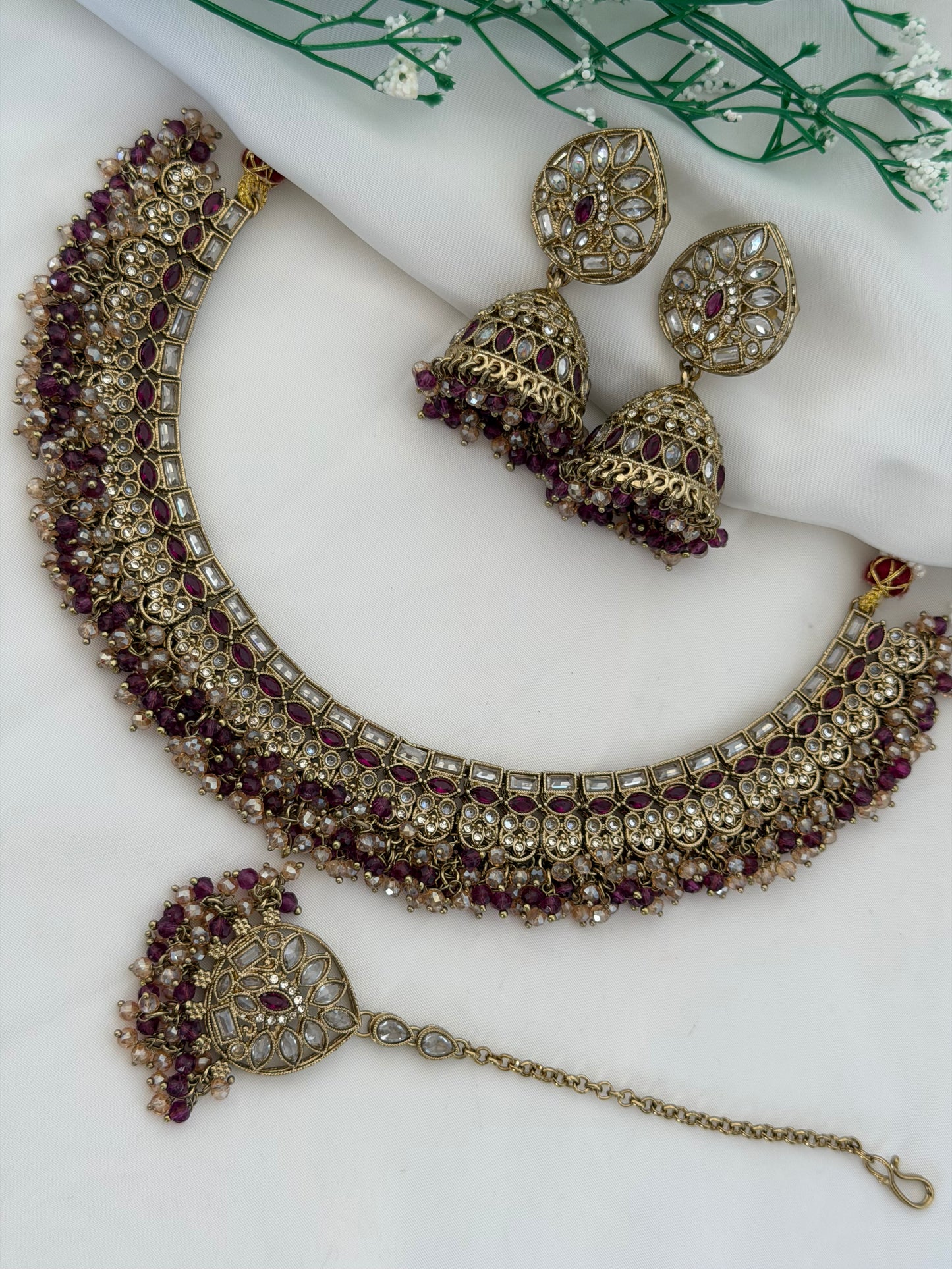 Polki Necklace Set