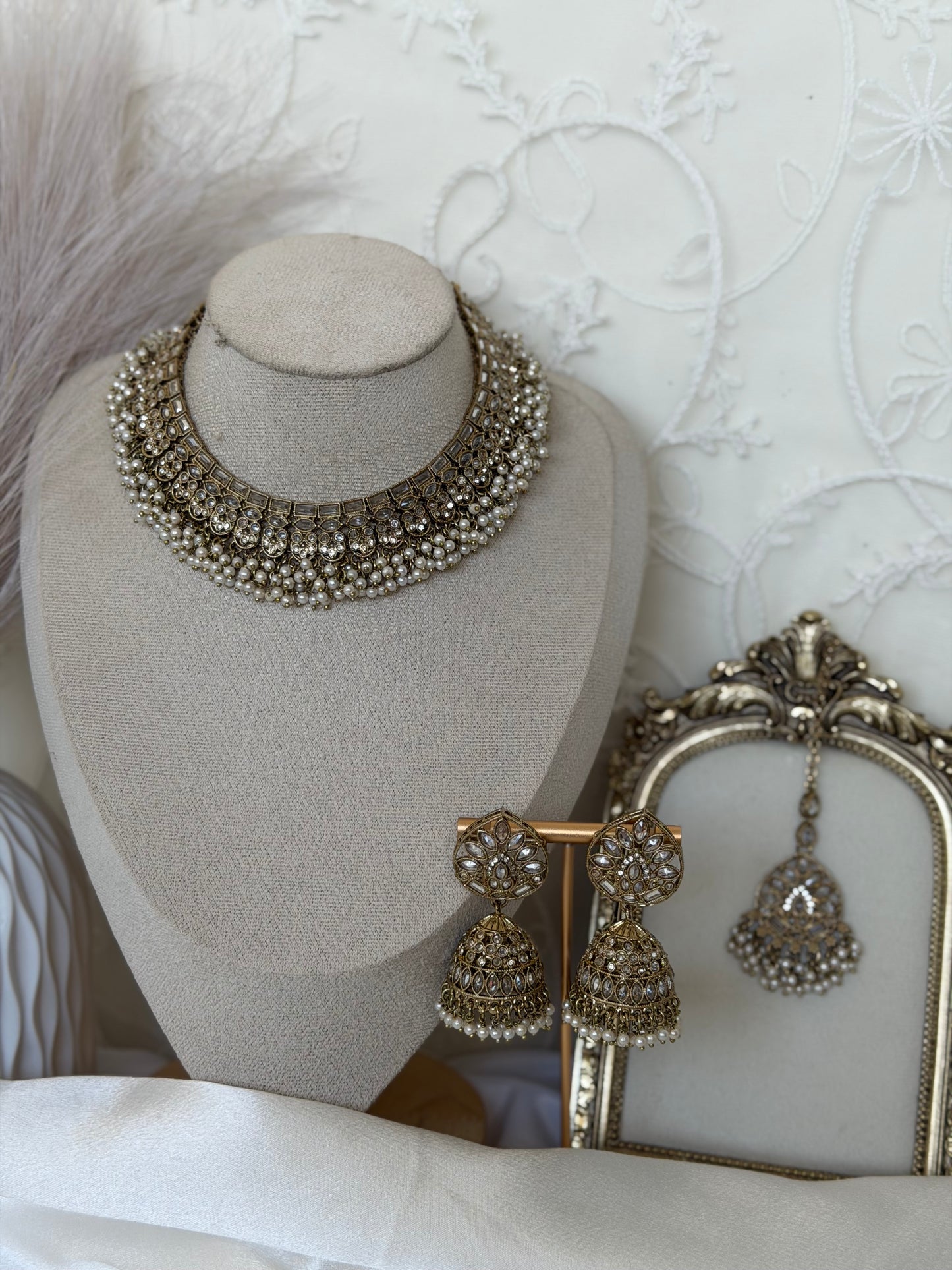 Polki Necklace Set