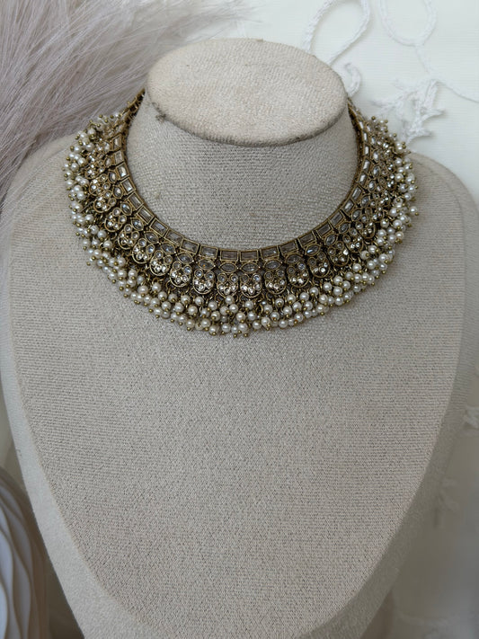 Polki Necklace Set