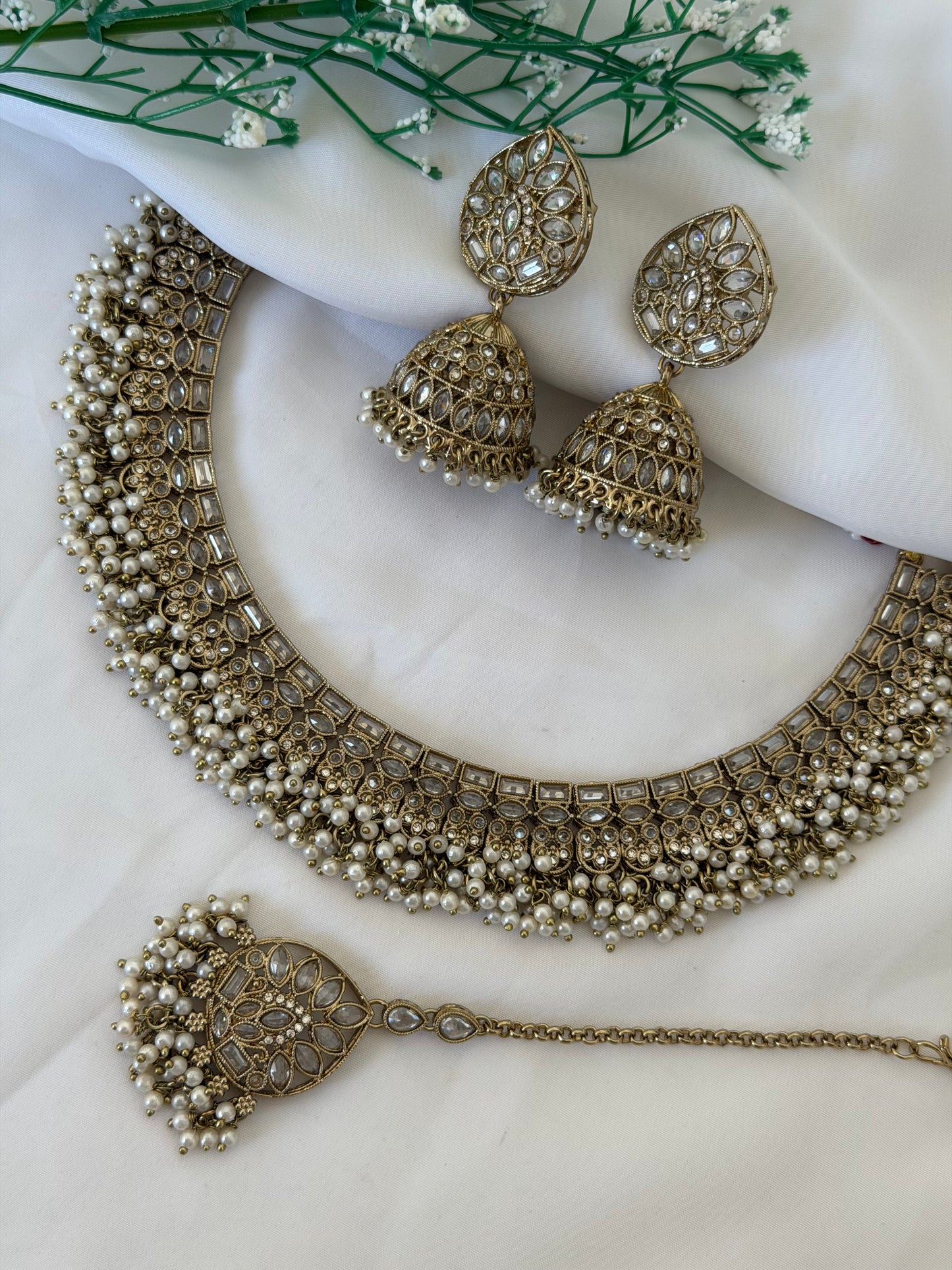 Polki Necklace Set