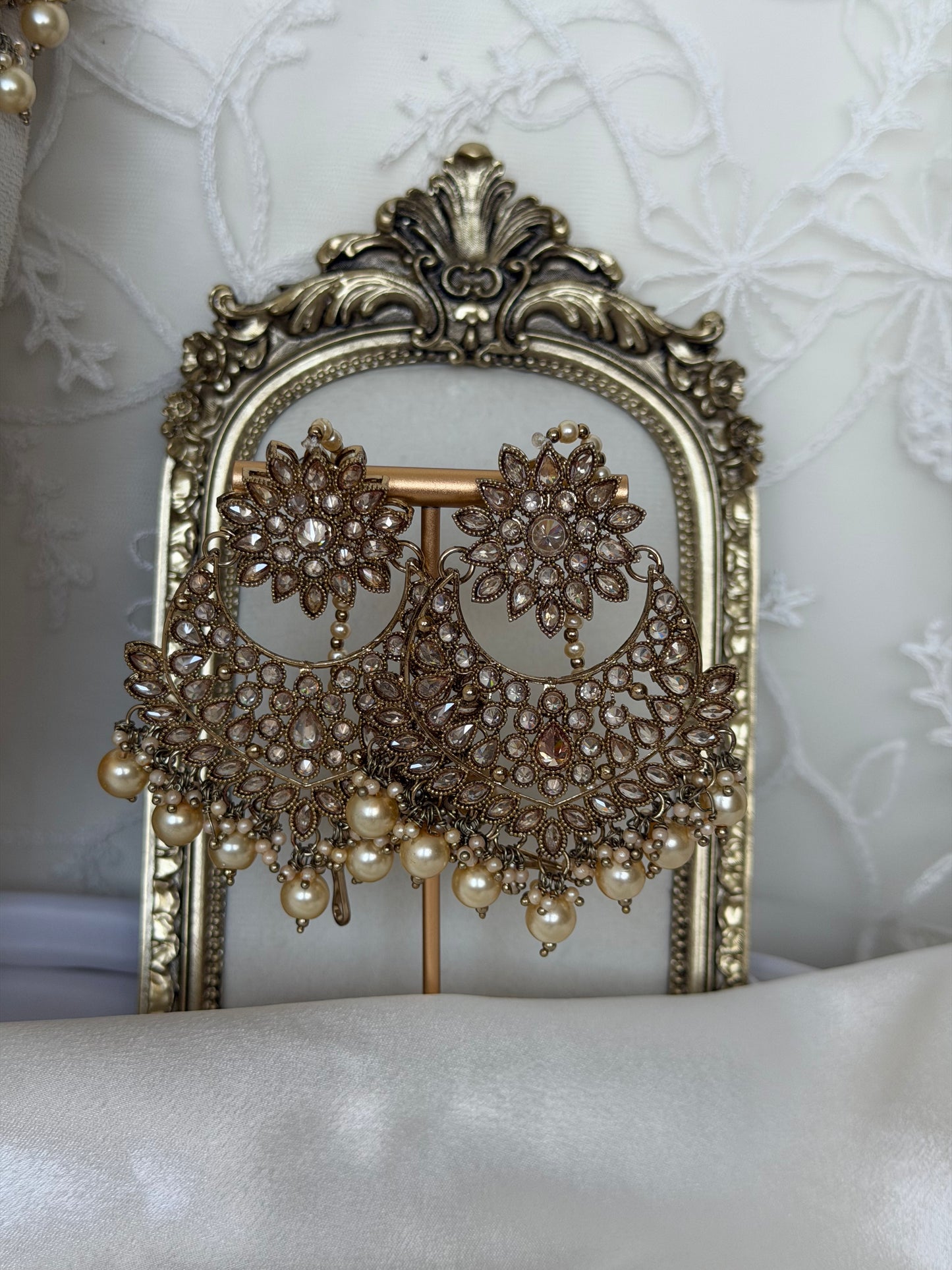 Golden Semi Bridal Set