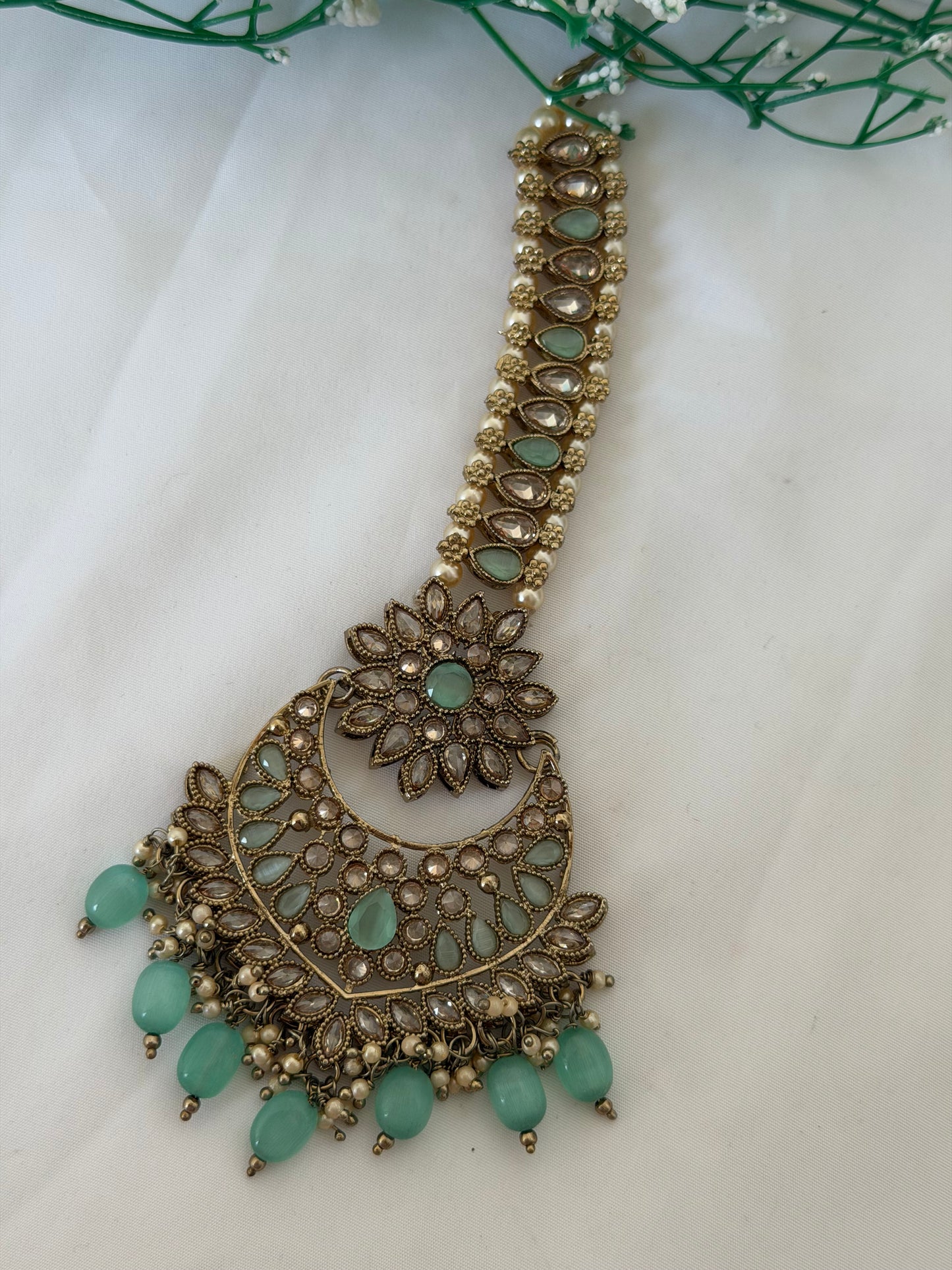 Mint Polki Bridal Set
