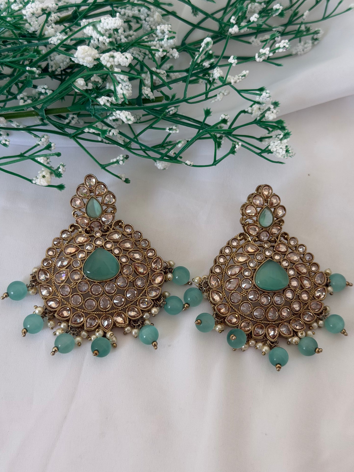 Mint Green Bridal Set