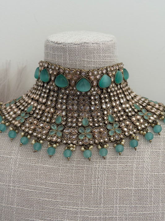 Mint Green Bridal Set