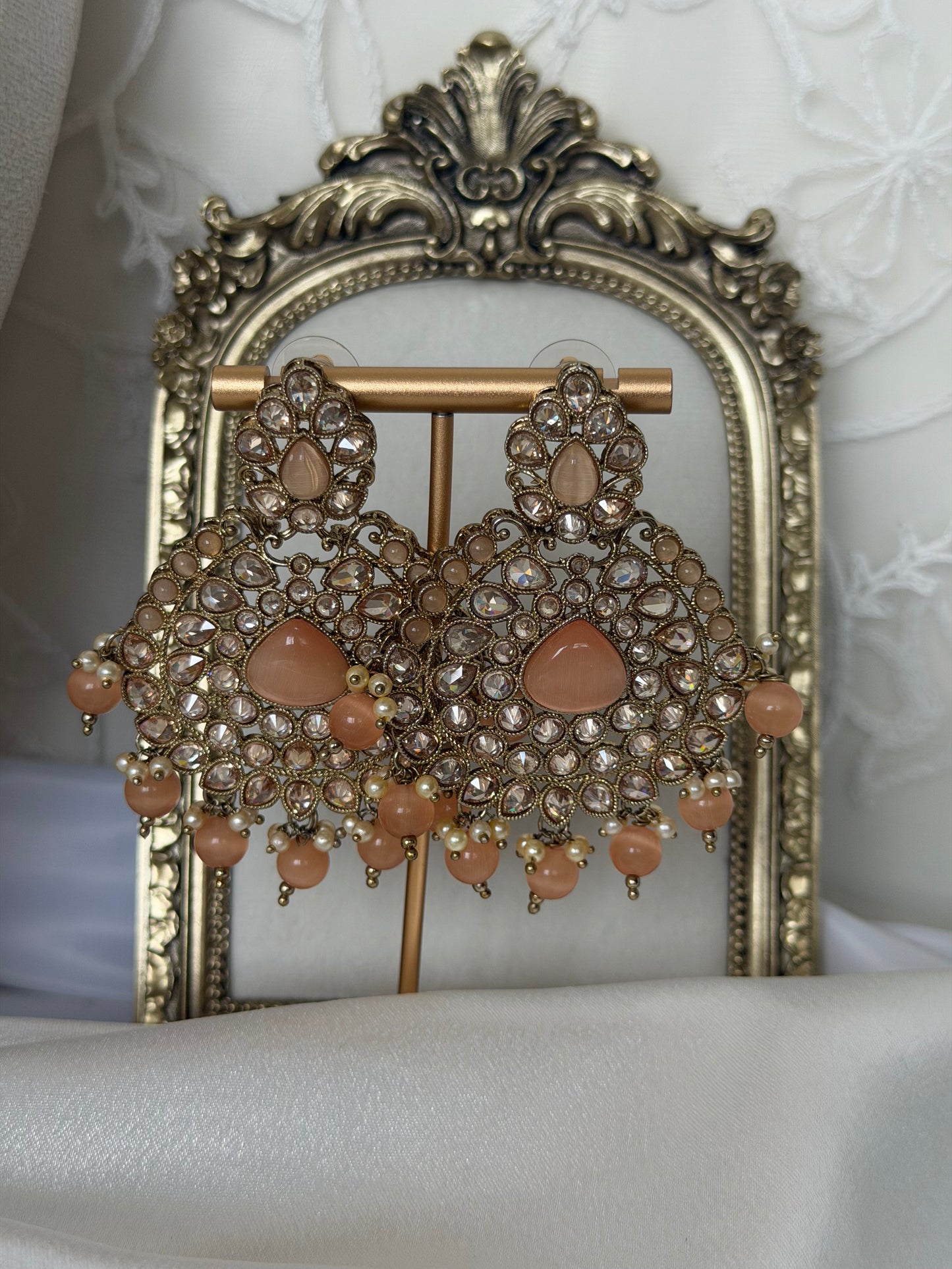 Peach Bridal Set