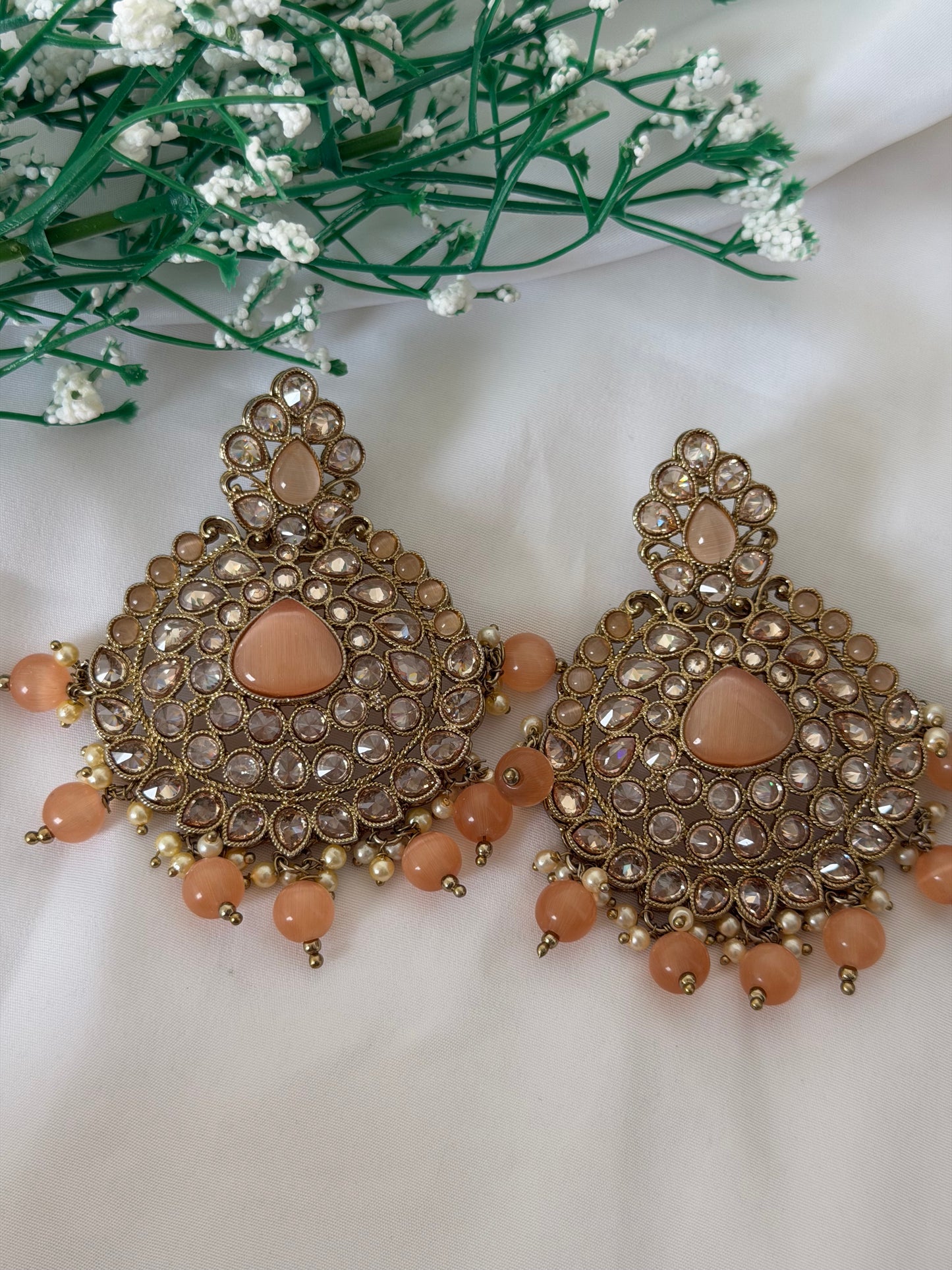 Peach Bridal Set