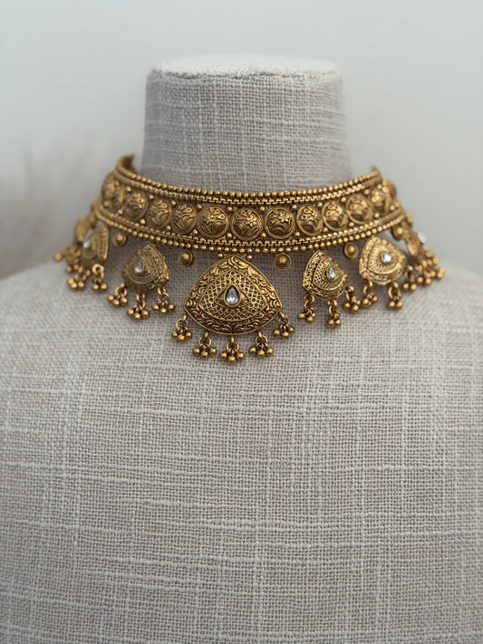 Choker Gold Set