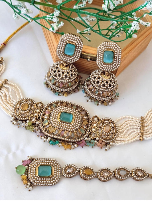 Polki Choker Set