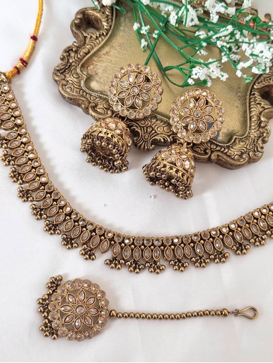Polki Necklace Set